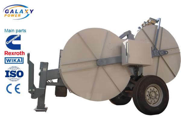 45KN Max Pull Transmission Line Equipment 4.5T 3000kg Total Weight Oil Cooling