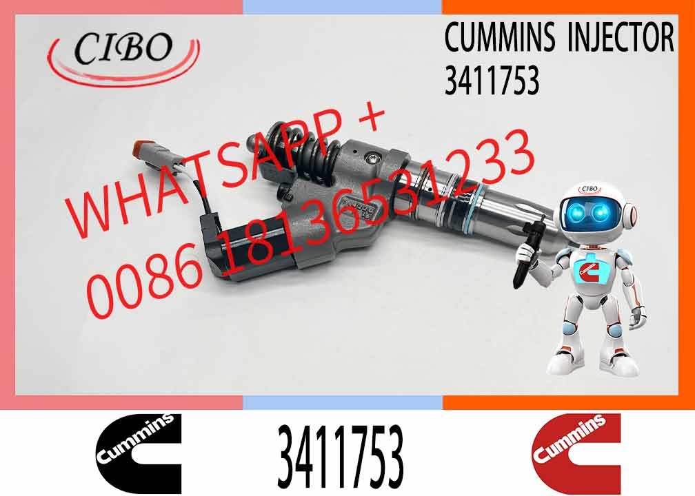 N14 ISM11 QSM11 M11 Auto Engine Fuel System Fuel Injector 3411766 3411753 3411760 for cummins