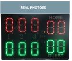 Customized Shape Indoor Stadium Sport Soccer Baseball Digital Scoreboard with 24