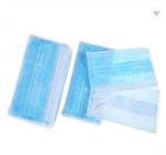 Anti Bacterial Disposable Medical Mask 3 Ply Type Anti Allergic Materials 17.5*9