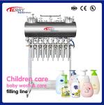 Liquid Soap Bottle Dishwashing Liquid Filling Machine For Baby Shampoo Shower