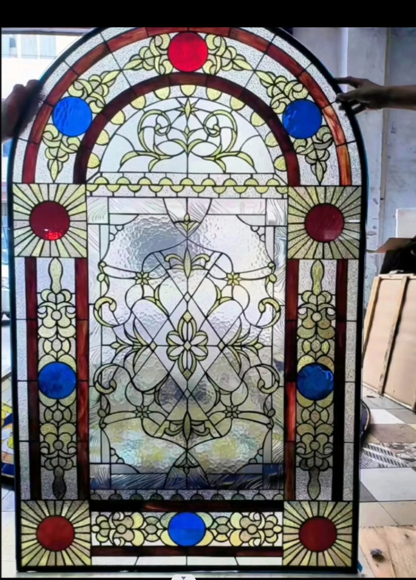 6mm 8mm 10mm Thickness Tempered Art Glass Solid Or Hollow Structure