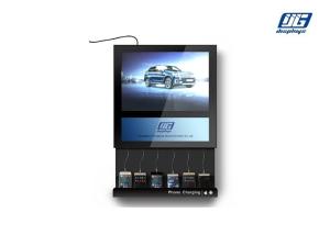China Wall Mounted Commercial Phone Charging Sation with LED Light Box wholesale