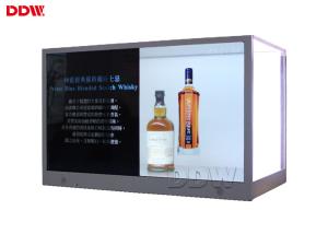 China 700 Nits Transparent Monitor Screen 42 Inch Android System 178° Viewable Angel wholesale