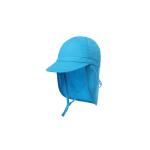 Blue Color Adjustable Childrens Bucket Hats UPF 50+ Sun Protection