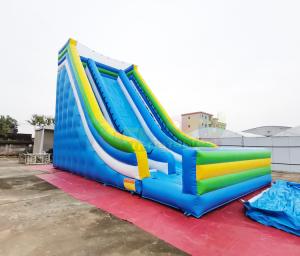 China Customized Size PVC Tarpaulin Commercial Inflatable Slide wholesale