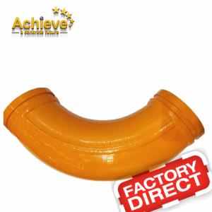 China 123mm Concrete Pump Elbow R279-90 Pipe Elbow 90 Degree on sale
