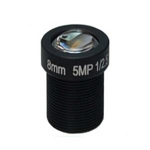 China 1/2.5&quot; 8.0mm F2.0 5Megapixel 1080P M12 Mount IR MTV Lens, 8mm security camera lens wholesale