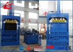 High Performance Cardboard Baling Machines , Vertical Balers For Cardboard