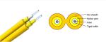 Indoor Duplex Zip Cord GJFJBV Single Mode Fiber Optic Cable