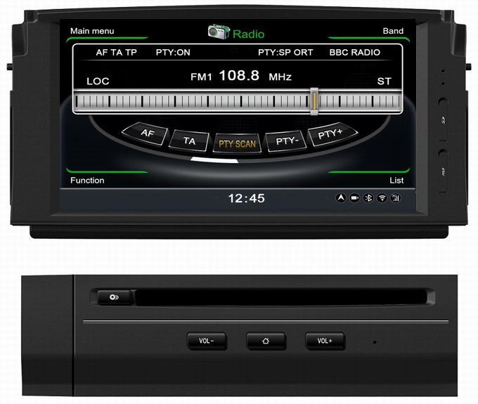Ouchuangbo S100 for Mercedes Benz C Class 2008-2010 Car Audio System Navigation Radio with Bluetooth USB SD Phone Book