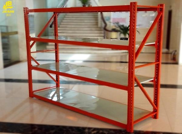 Corrosion Protection Medium Duty Racking System , Metal Warehouse Shelving