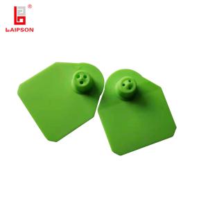 China 50mm Closed Head Tpu Plastic ISO Animal Ear Tag For Pig Sheep Farm wholesale