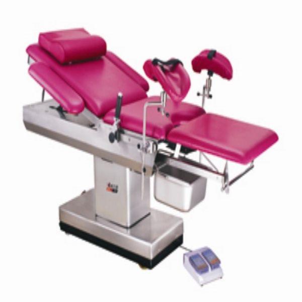 Multi Function Electric Hospital Delivery Bed Pneumatic Foot Switch Operating