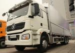 White Large Van Cargo Truck SHACMAN H3000 6x4 380Hp 10 Wheel Lorry