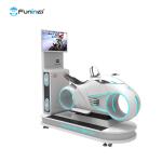 single seat 9dvr race games machine 9D Virtual Reality Simulator VR Moto Game