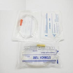 China Open Tip 90cm FR16 Medical Suction Tubes , Disposable Stomach Tube With Or Without X-Ray Line wholesale