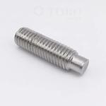 DIN915 Gr.45H Alloy Steel Hex Socket Set Screw With Dog Point Black Set Screw