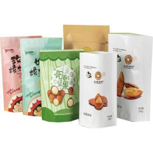China Food Grade Material Customized Food Packaging Bags in Various Styles Sizes and Colors wholesale