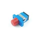 FTTH Hybrid Optic Fiber Adapters Couplers with Zirconia Sleeve and SC FC