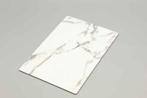 China Scratch-resistant Design White Aluminum Composite Panel 4MM 1.22*2.44m wholesale