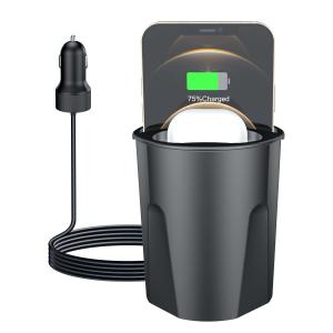China Cup-shape Charger 15W Wireless fast Charging with 5V/2A USB output wholesale