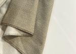 300D Linen Weave Upholstery Fabric , 145cm Polyester Blend Sofa Fabric