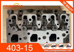 China Casting Iron Perkins 403-15 Cylinder Head With Valves wholesale