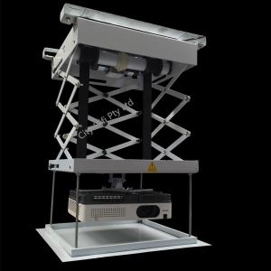 China 50KG Carry Weight Motorized Projector Bracket Lift With Tubular Motor 100cm Ceiling Mount wholesale