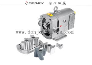 China Donjoy Lobe Pump With Butterfly Rotors / Rotary Lobe Pump wholesale