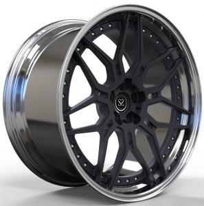 China Aluminum 21 Inches Audi Rs6 Two Piece Forged Wheels 139.7mm Pcd wholesale