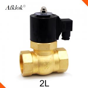 China 2 Way Electric Steam Valve , 1/2 Inch Automatic Steam Control Valve 220V AC wholesale