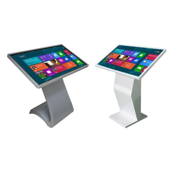 55" Vertical PC Touch Screen Kiosk Portable LCD Player