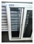 American Horizontal Customized UPVC Sliding Window Engineered Vinyl Single