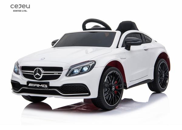 Benz C63 Licensed Kids Ride On Car 12v7AH Battery Powered Cord Led Headlights