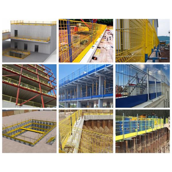 Heavy-Duty Edge Protection Barrier for High-Wind Zones