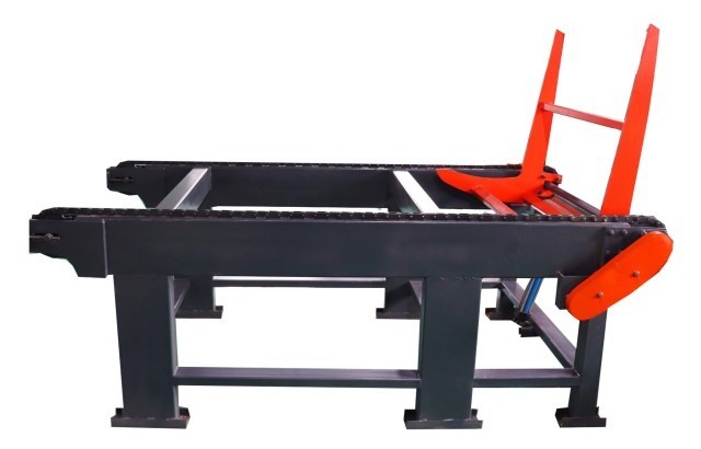Hydraulic Portable Sawmill Wood Cutting Band Saw Machine, Sawmill in Hydraulic Operation