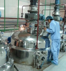China 1 Ton / Hour Liquid Detergent Manufacturing Plant , Liquid Soap Making Machine wholesale