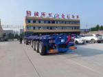 2x20ft Capacity Shipping Container Semi Trailer In Transportation Industry