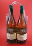 clear carrier bags for wine bottles