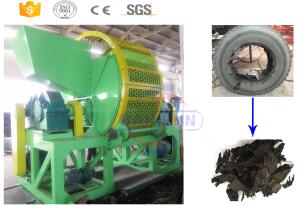 China High capacity used truck tyre cutting shredder machine for sale with CE wholesale