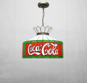 China 12&quot; Retro Modern Ceiling Light Hanging Decorative Light Indoor Light Cafe Dining Room Stained Glass Pendant Light wholesale