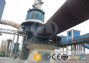 China Light Expanded Clay Aggregate Rotary Kiln For Quicklime Production Plant on sale