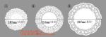 Air Filter Paper For Air Filter,80g-270g Crepe surface cooking oil filter paper