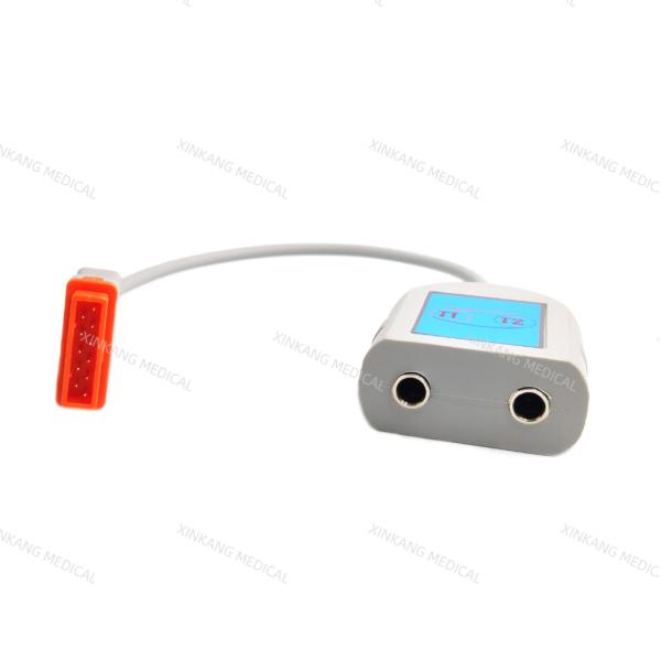 Compatible Philips 2P to 3.5P body temperature adapter cable