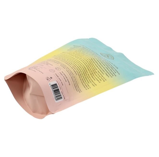 Plastic Food Biodegradable Packaging Bags 250g 340g 120 Micron Strong Sealing With Zipper