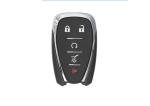 Black Plastic Chevrolet Key Fob With Logo FCC ID HYQ4EA 5 Button