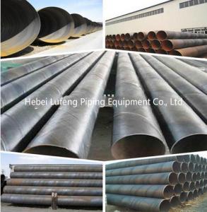 China ASTM A554 ERW 316l spiral welded steel pipe for sale ASTM A53 BS1387 BLACK ERW WELDED STEEL PIPE wholesale