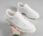 Letter Graphic Women Lace-up Front Casual Shoes , Custom Sporty Skate Shoes