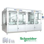 Monoblock Pesticide Filling Machine 16 Nozzles 12 Capping Heads 10000 BPH 50ml